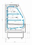 Чертеж GC95 VM 2,0-2 refrigerated display counter no sidewalls  (version 2.0)